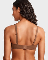 Seamless Unlined Underwire Balconette Bra