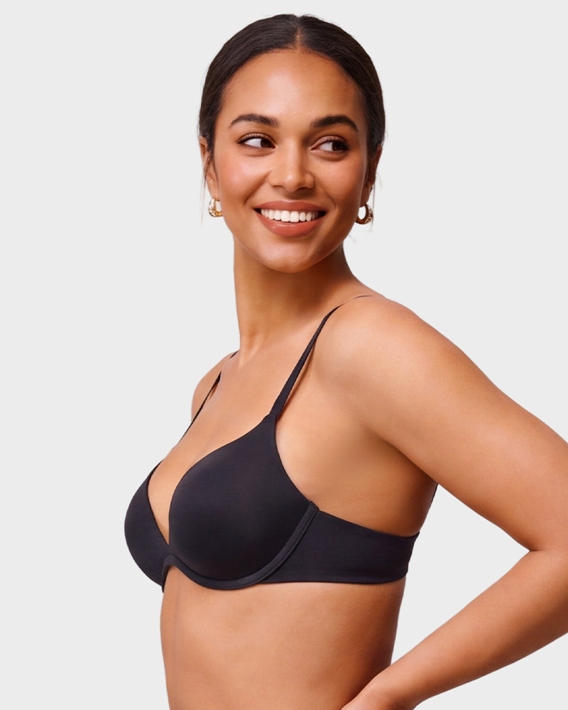 Small Bust Wire-Free Push-Up Bra