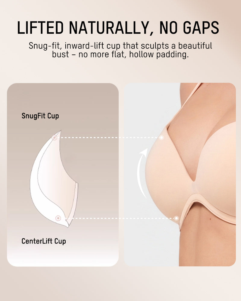 Small Bust Wire-Free Push-Up Bra