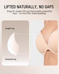 Small Bust Wire-Free Push-Up Bra