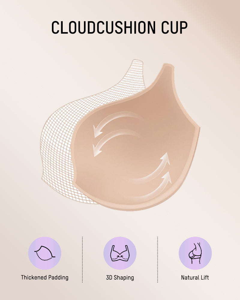 Small Bust Wire-Free Push-Up Bra