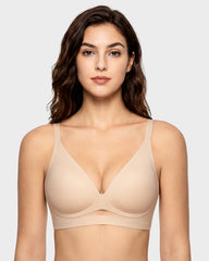 Soft Support Plunge Push-Up Bra