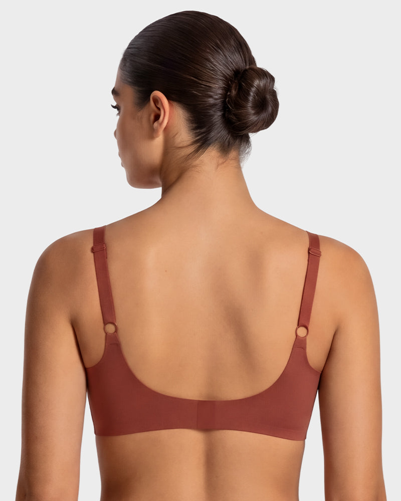 Soft Support Plunge Push-Up Bra