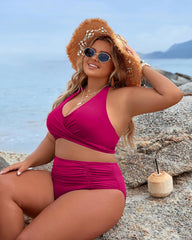 🔥NEW🔥Shecurve® Tummy Control Bathing Suits Modest High Waisted Bikini Sets