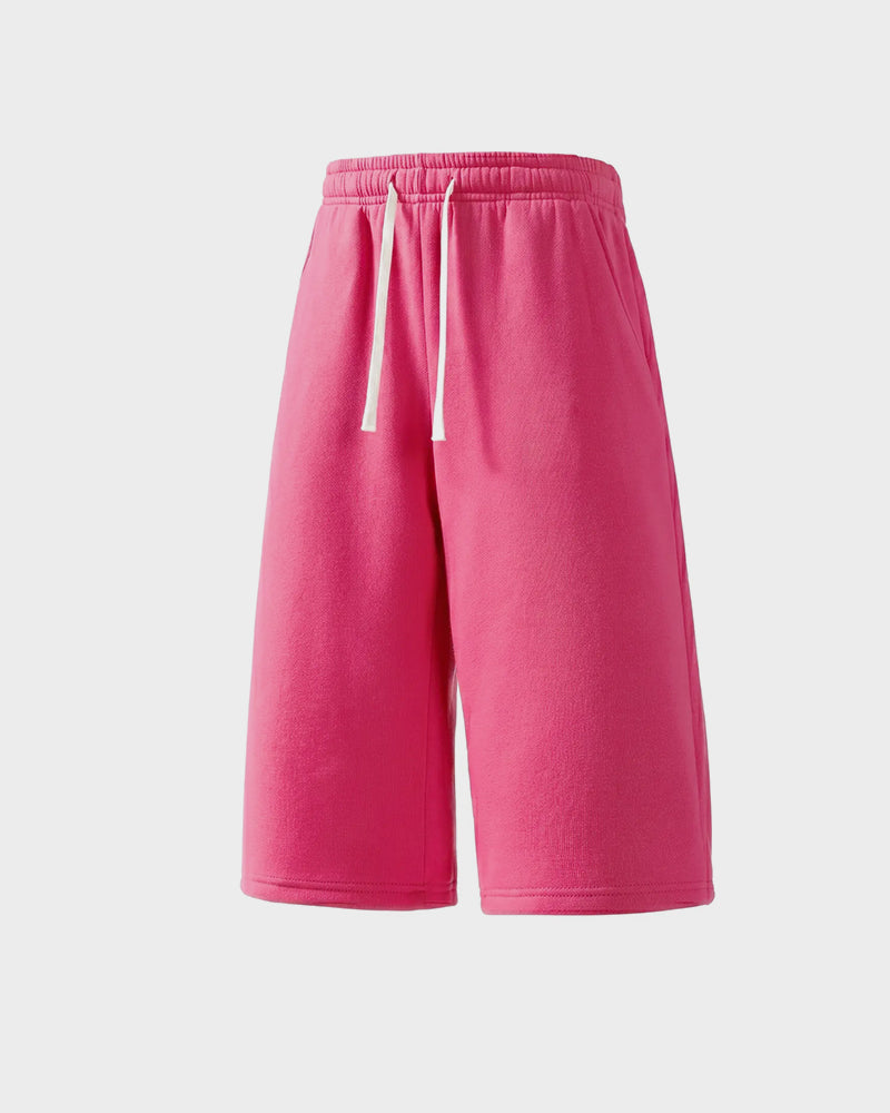 Unisex Drawstring Athletic Sweat Shorts