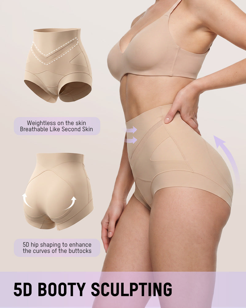 V-Shape Tummy Control Shaping Briefs