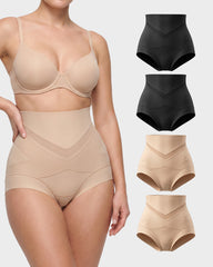 V-Shape Tummy Control Shaping Briefs Multipack