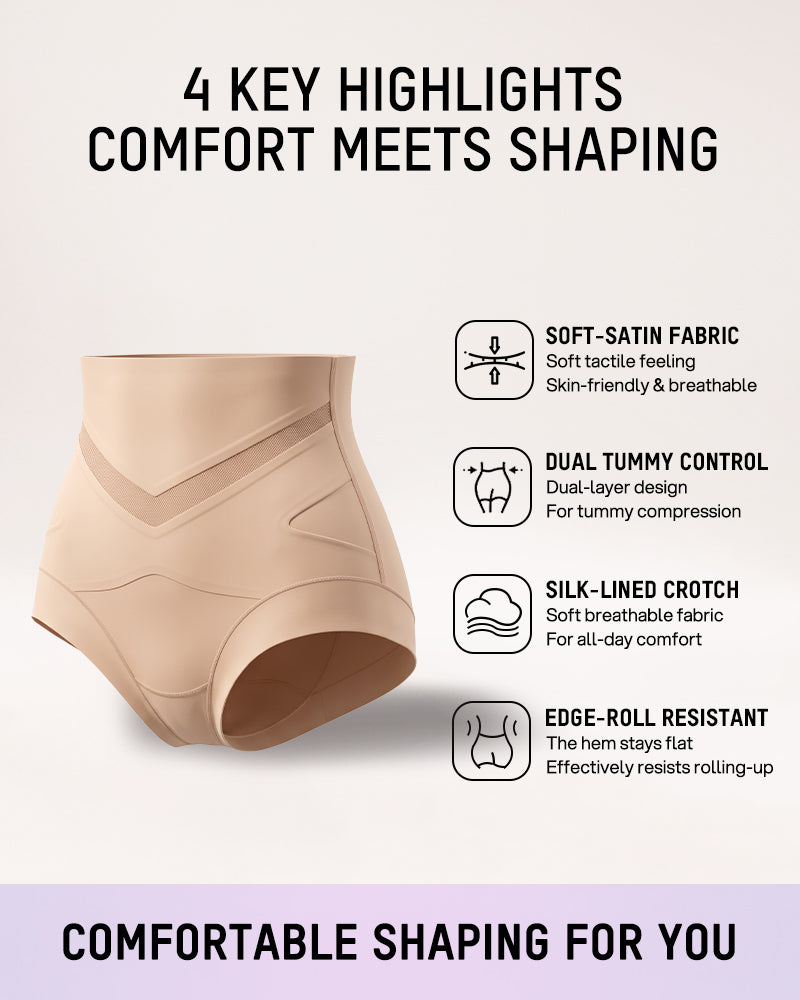 V-Shape Tummy Control Shaping Briefs Multipack