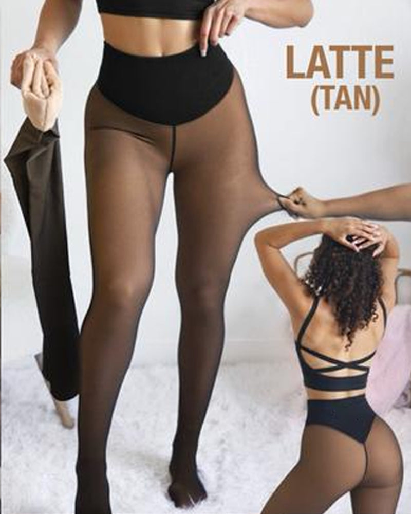 Viral One-Seam Shaping Fleece Leggings
