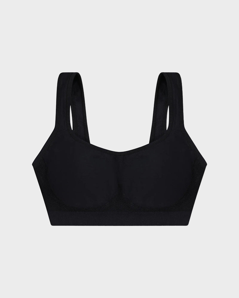Wire-Free Stretch Support Tank Bra