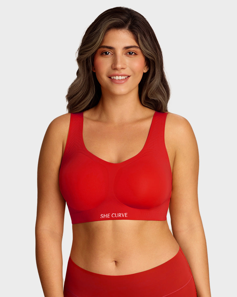 Wire Free Lifting Antibacterial Jelly Bra