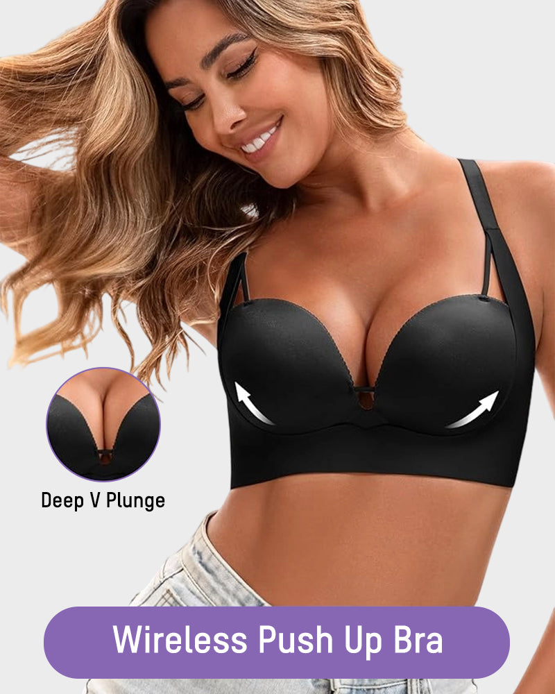 Wireless Add-2-Cup Push-Up Bra