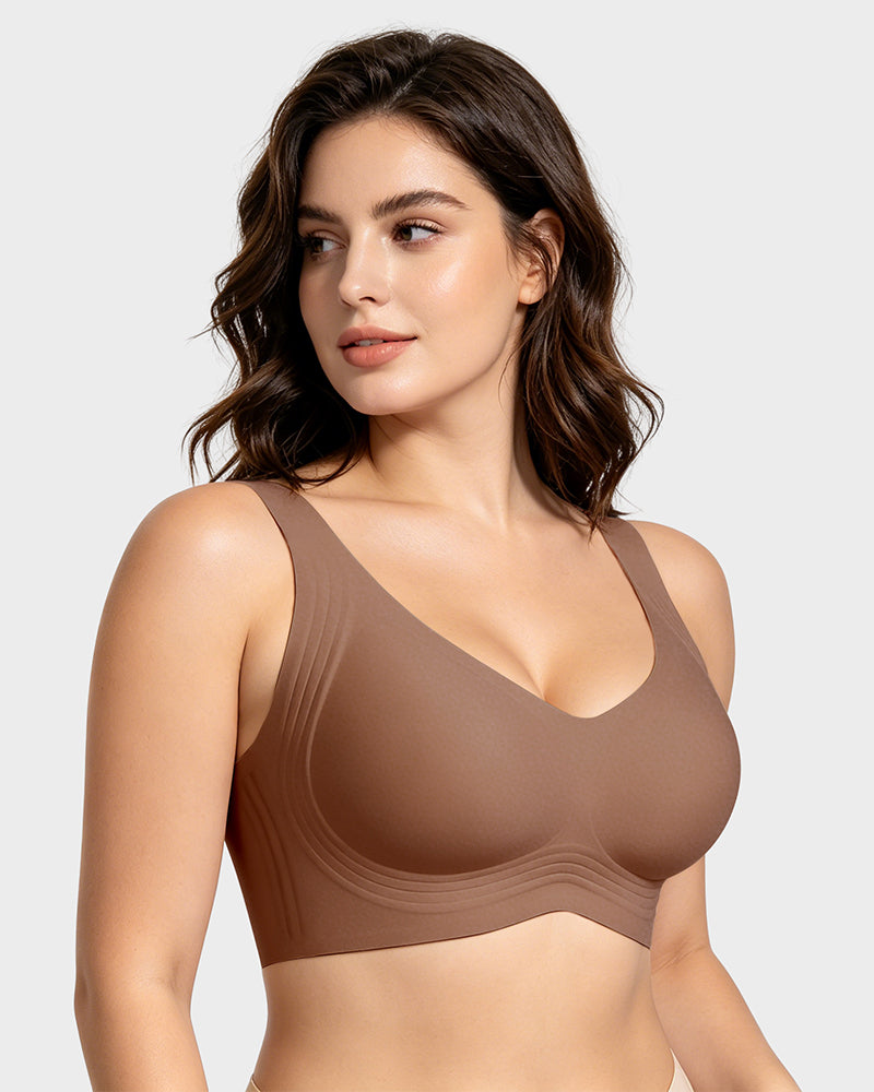 Wireless Full-Coverage Jelly Smoothing Bra Multipack