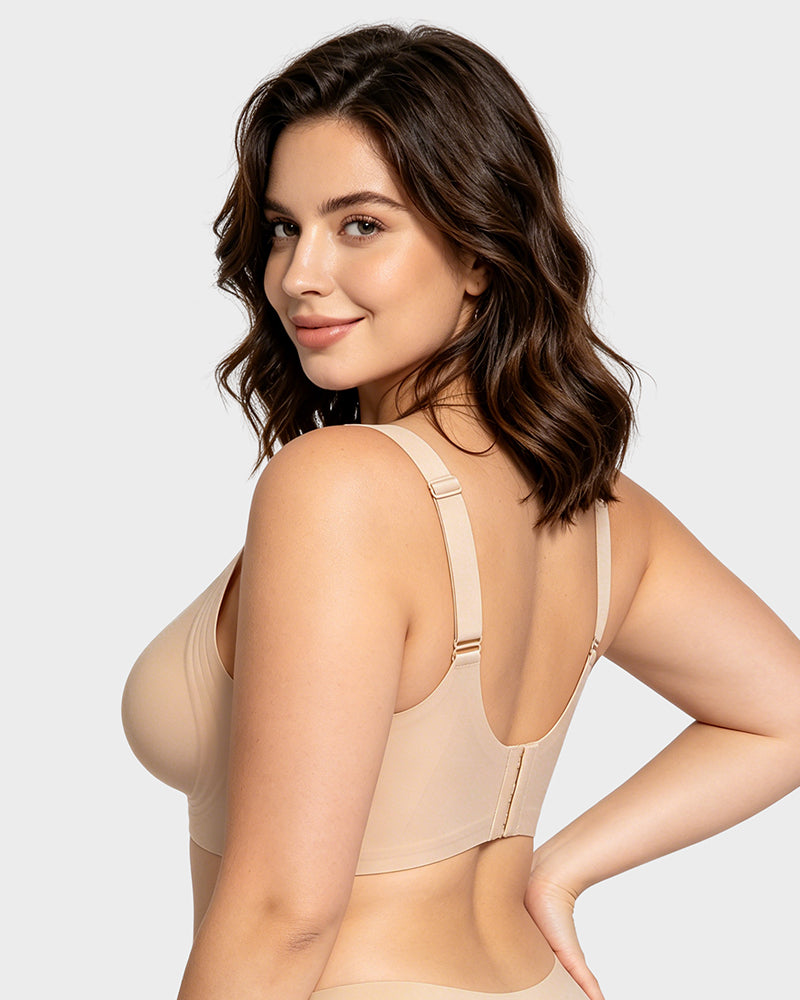 Wireless Full-Coverage Jelly Smoothing Bra Multipack