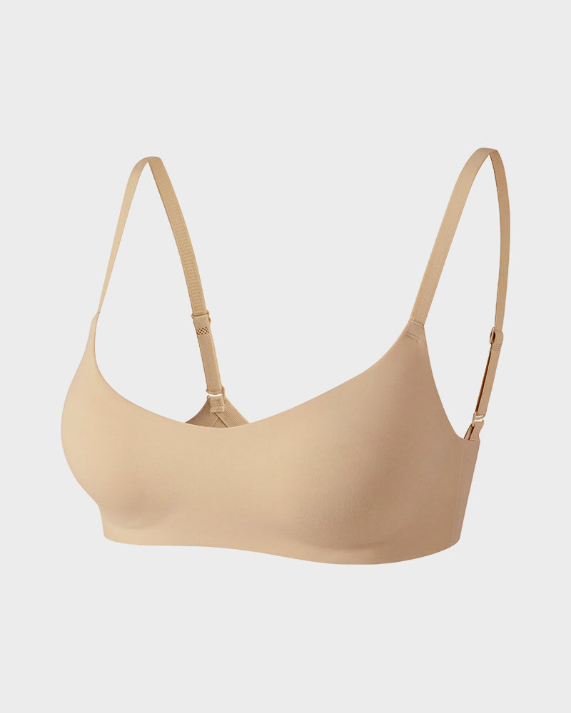 Wireless Low-Cut 3D Seamless Bra