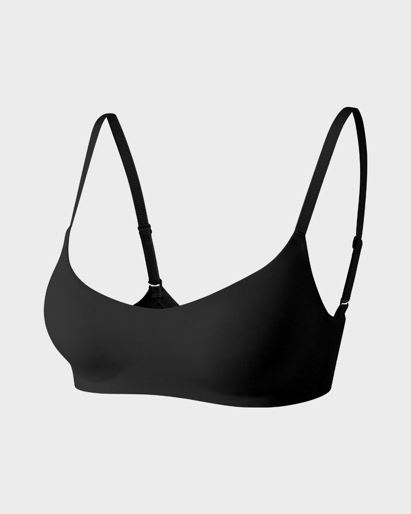 Wireless Low-Cut 3D Seamless Bra