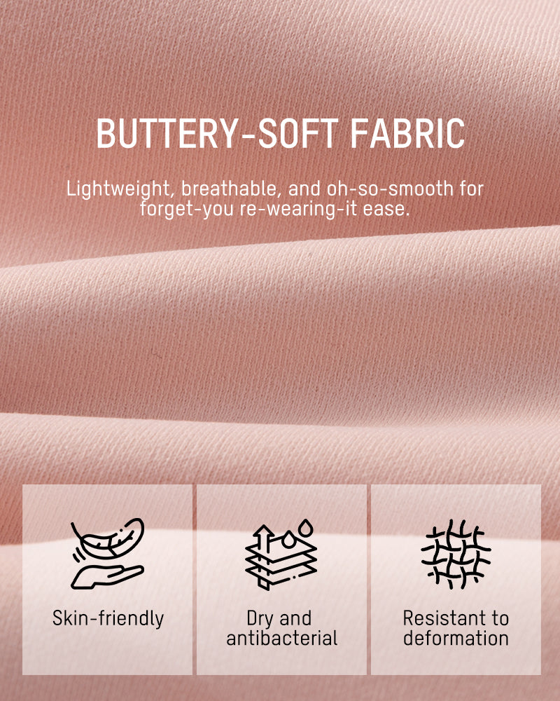 Wireless V-Neck Back & Side Smoothing Bra