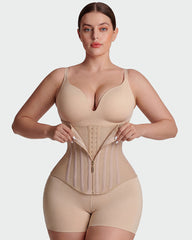 Women Waist Trainer Steel Boned Hourglass Shaper