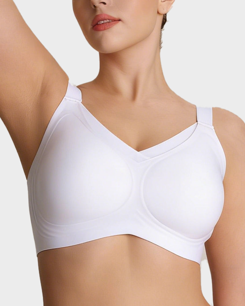 Womens Wireless Bras V Mesh Comfortable Bralette Supportive