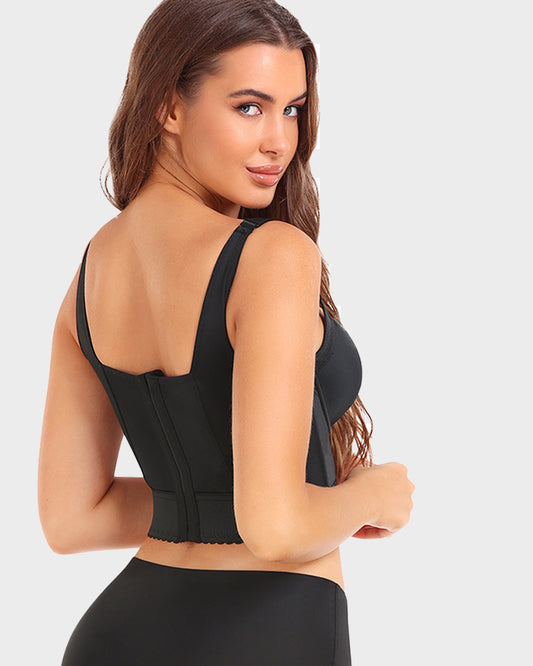 SheCurve®Built-In Shapewear Longline Push-Up Bra