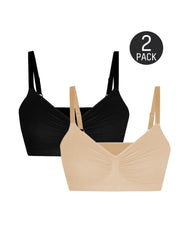 SheCurve®Full Coverage Non-Padded Wireless Sculpt Bra