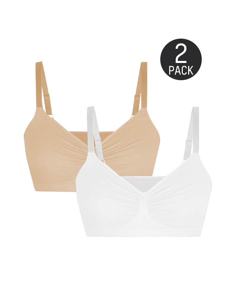 SheCurve® Women's Full Coverage Non-Padded Wireless Sculpt Bra