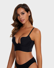 Low Cut U-Shaped Backless Bra