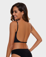 Low Cut U-Shaped Backless Bra