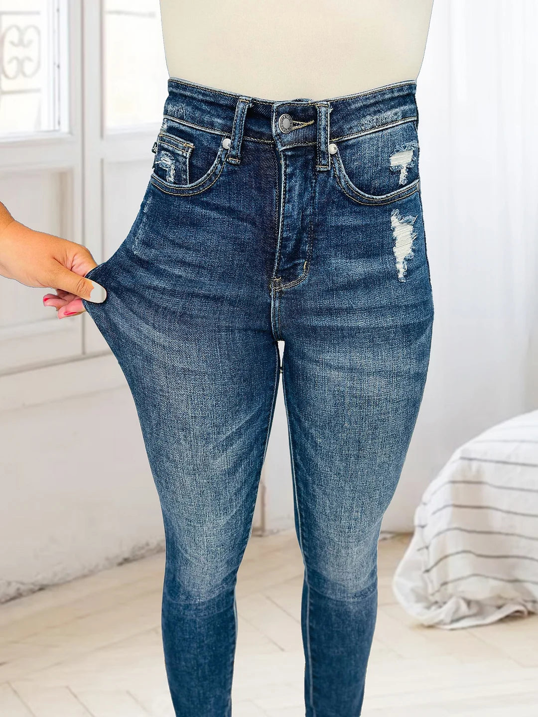 SheCurve® Tummy Control Skinny Jeans