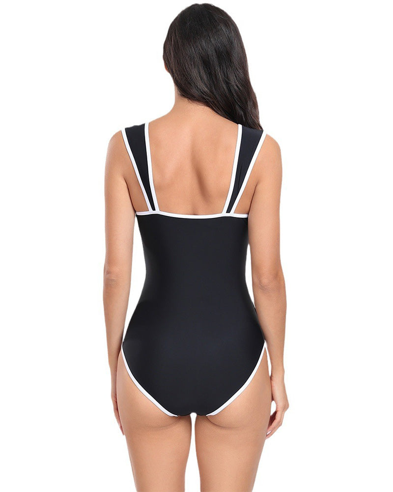 SheCurve®  Swim Skirt Two-Piece Bikini Set