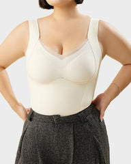 Built-in Bra Thickened Warm Thermal Tank Top