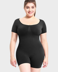 Seamless Sculpt Short Sleeve Bodysuit Shorts