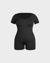 Seamless Sculpt Short Sleeve Bodysuit Shorts