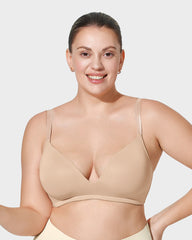 Comfort Seamless One-Piece Molded Wireless Bra