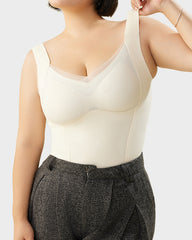 Built-in Bra Thickened Warm Thermal Tank Top