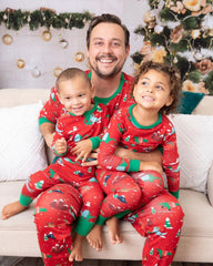 Christmas Pattern Family Matching Pajama Set