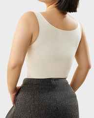 Built-in Bra Thickened Warm Thermal Tank Top