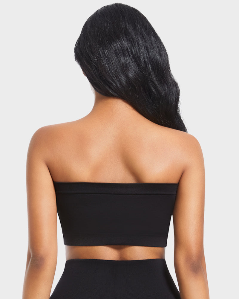 Seamless Comfort Padded Strapless Bandeau Bra