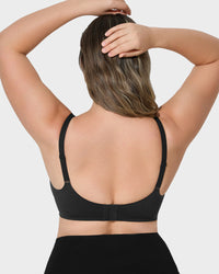 SheCurve®Nipple Push-Up Bra - Black