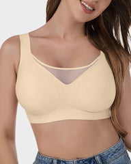 Mesh Front Contouring Bra