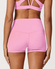 Soft Stretch High Waist Active Shorts