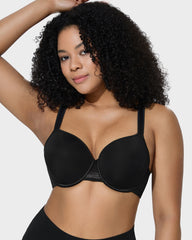 Full Coverage Mesh Molded Cup Underwired Bra