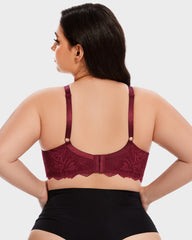 Lace Full Coverage Push Up Bra