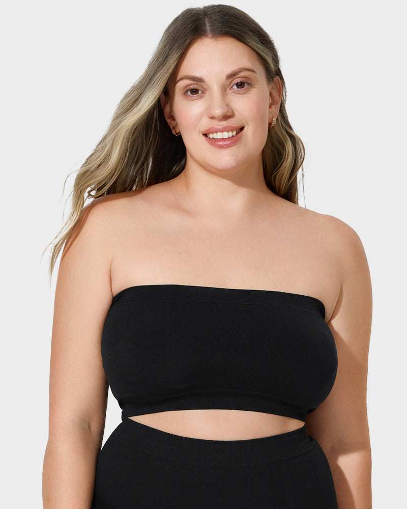 Seamless Comfort Padded Strapless Bandeau Bra