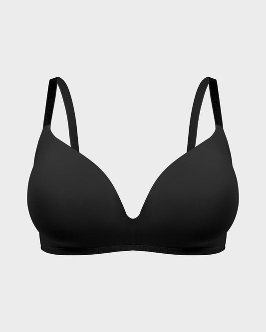 Seamless One-Piece Molded Wireless Bra