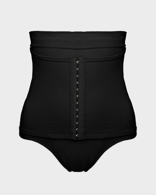 Double-Layer High Waist Tummy Control Shaping Thong