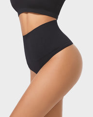 Ultra High-Waist Seamless Tummy Control Thong