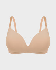 Comfort Seamless One-Piece Molded Wireless Bra