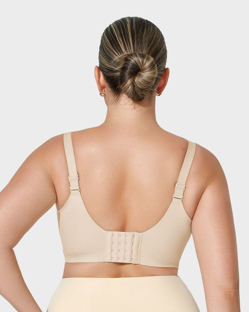 Back Smoothing Push-Up Plunge Bra