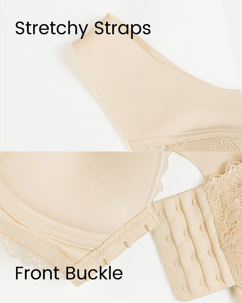 SheCurve® 5D Front Closure Wireless Bra - Skin (Buy 1 Get 1 Free)